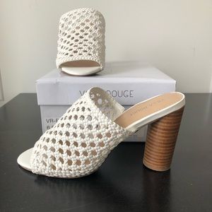 Villa Rouge Pattie Woven Mules